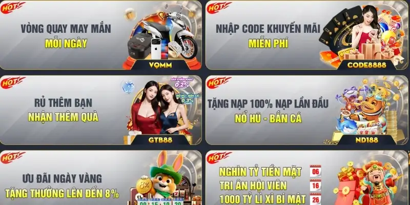 Những khuyến mãi lý thú người chơi không nên bỏ qua khi tham gia Tydo88